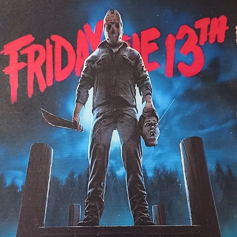 Friday the 13th Metal Sign - Picture 3 of 4